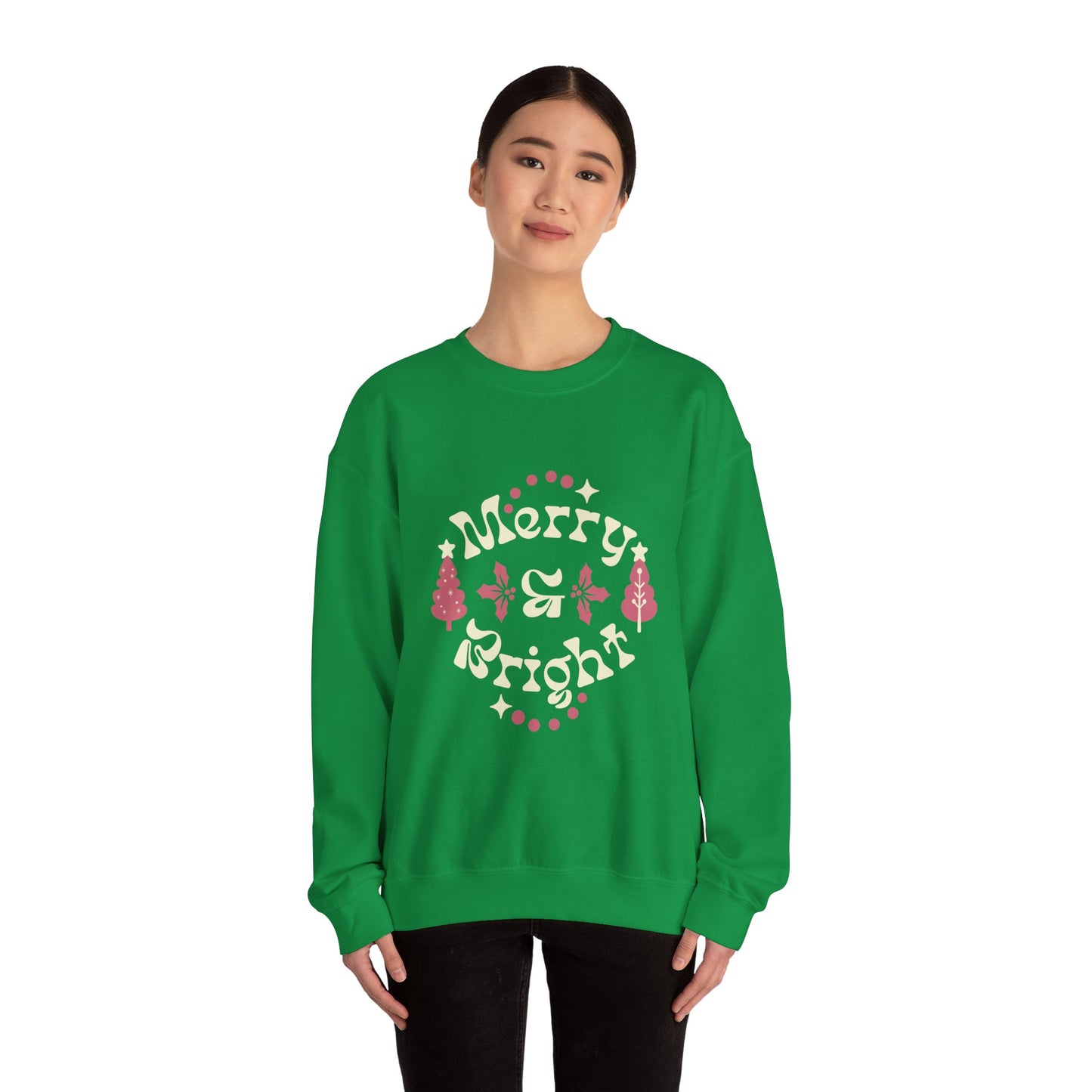 Merry and Bright Crewneck Sweatshirt