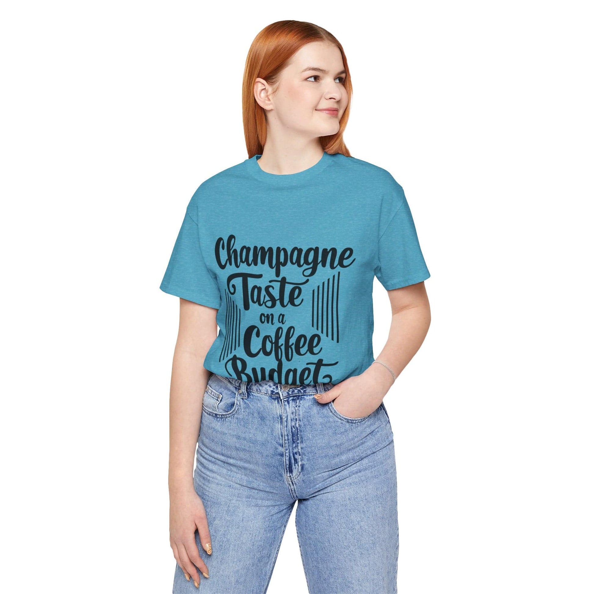 Champagne Taste Tee - Luxe Mod 