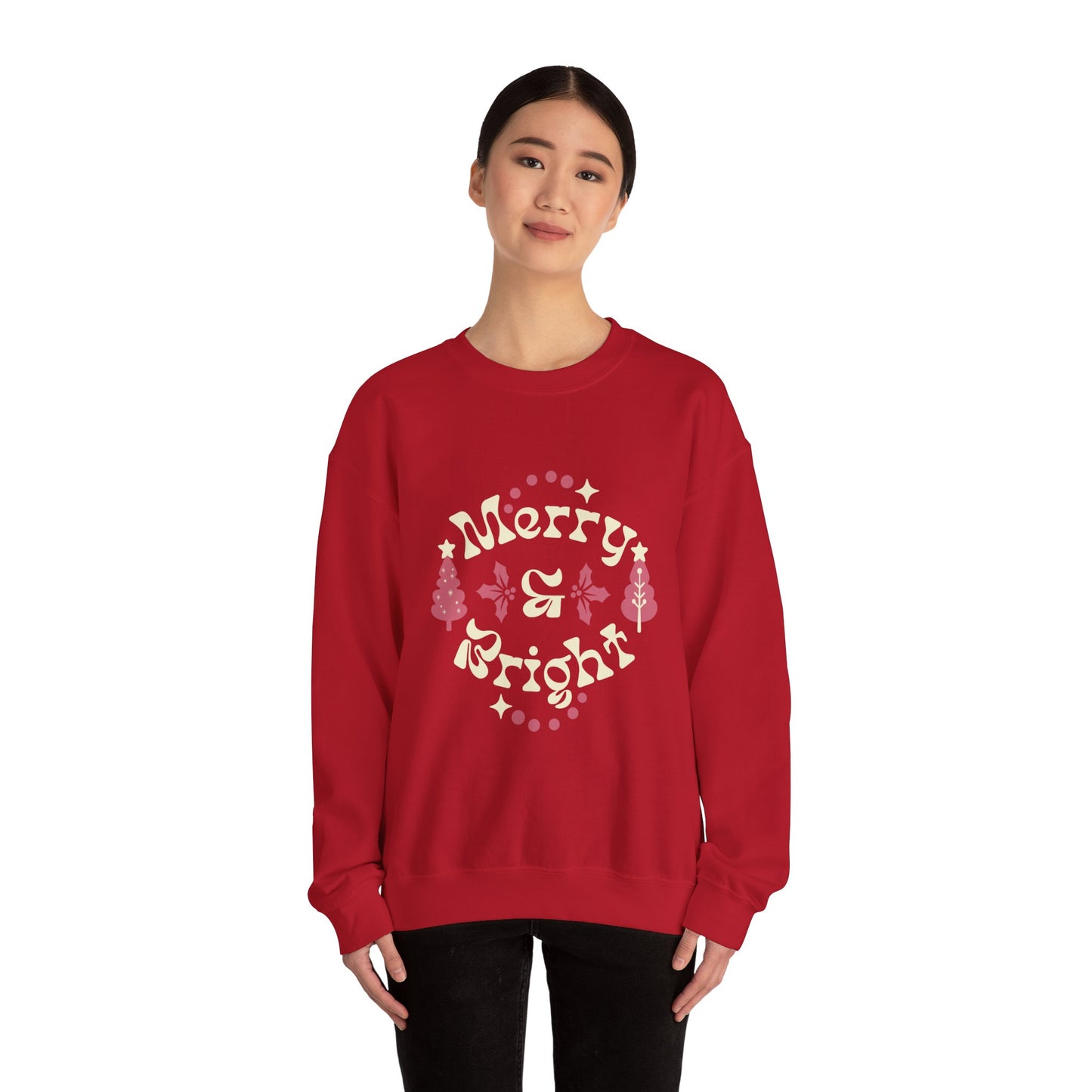 Merry and Bright Crewneck Sweatshirt