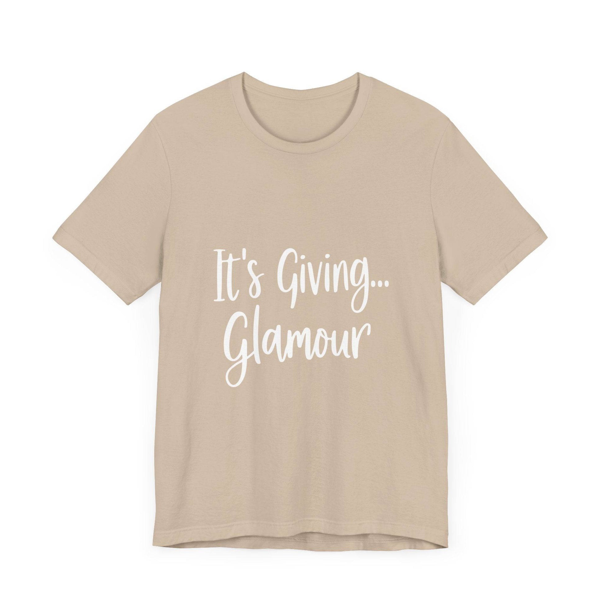 Its Giving... GLAMOUR short sleeved shirt - Luxe Mod 