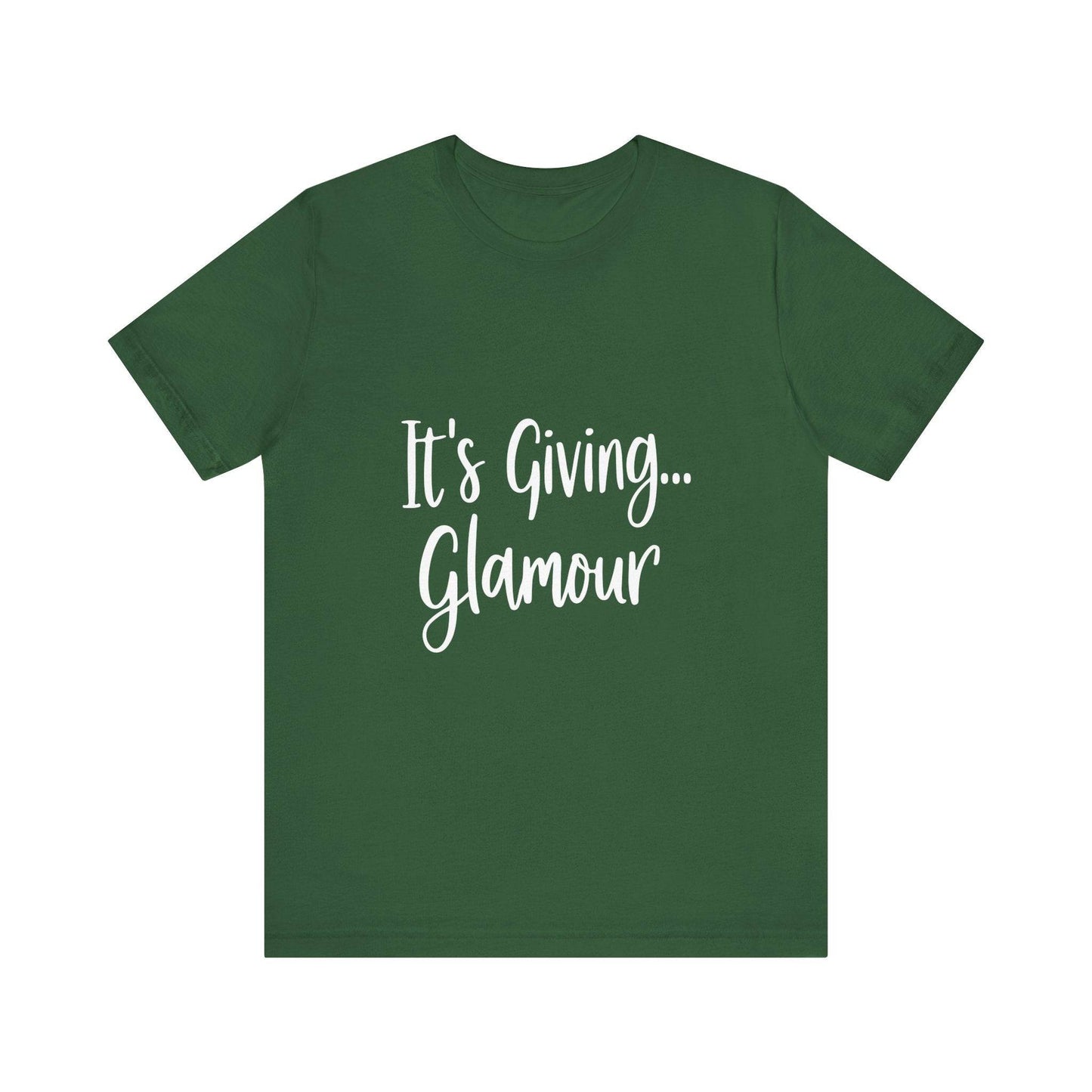 Its Giving... GLAMOUR short sleeved shirt - Luxe Mod 