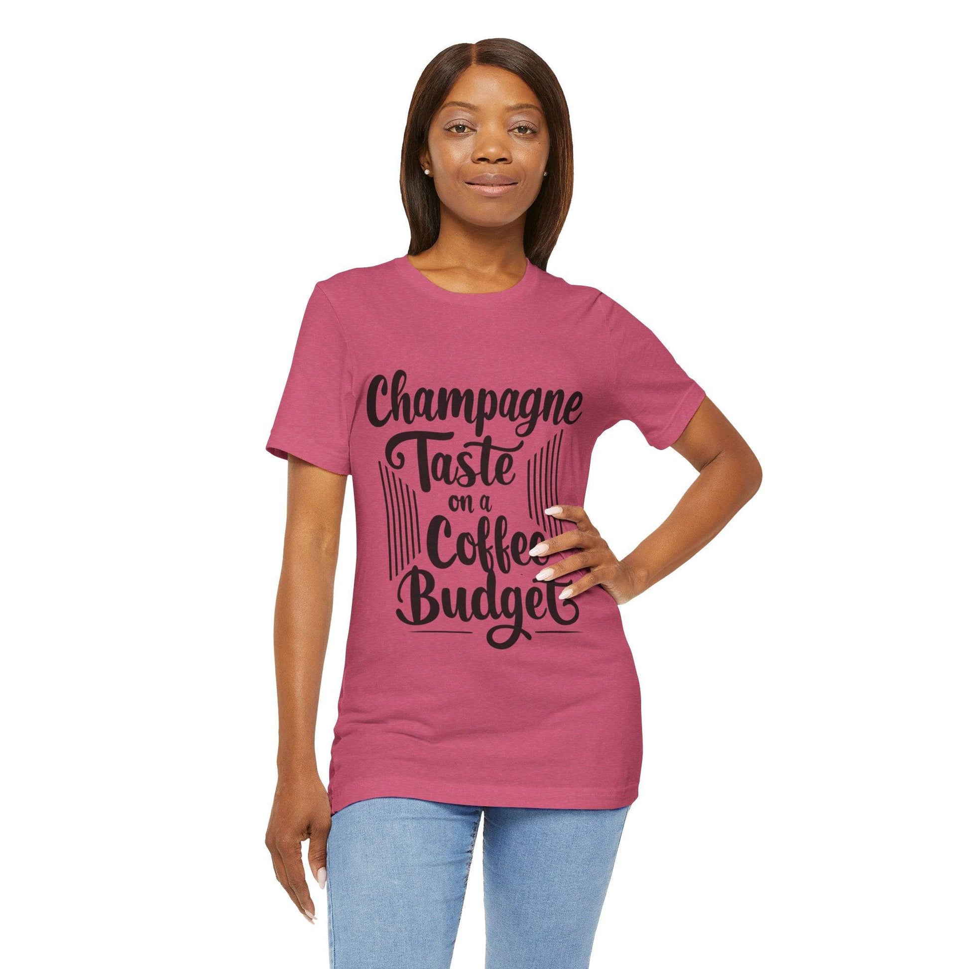 Champagne Taste Tee - Luxe Mod 