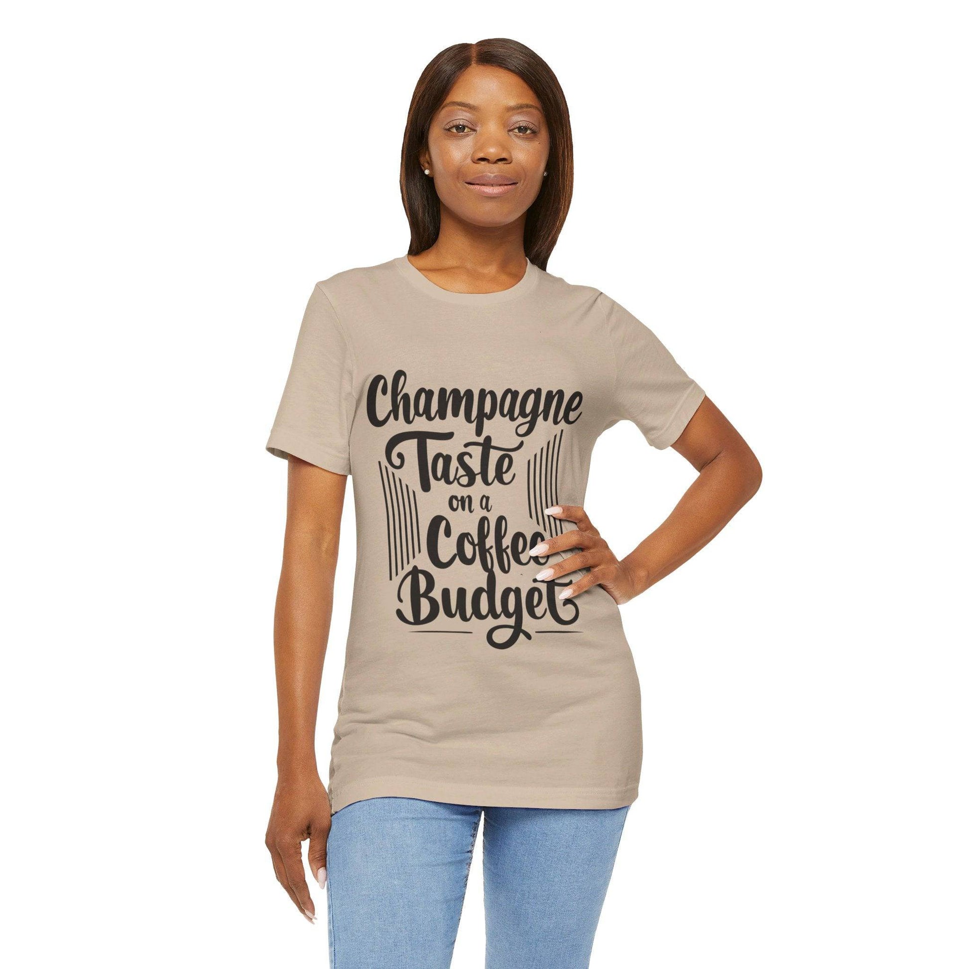 Champagne Taste Tee - Luxe Mod 