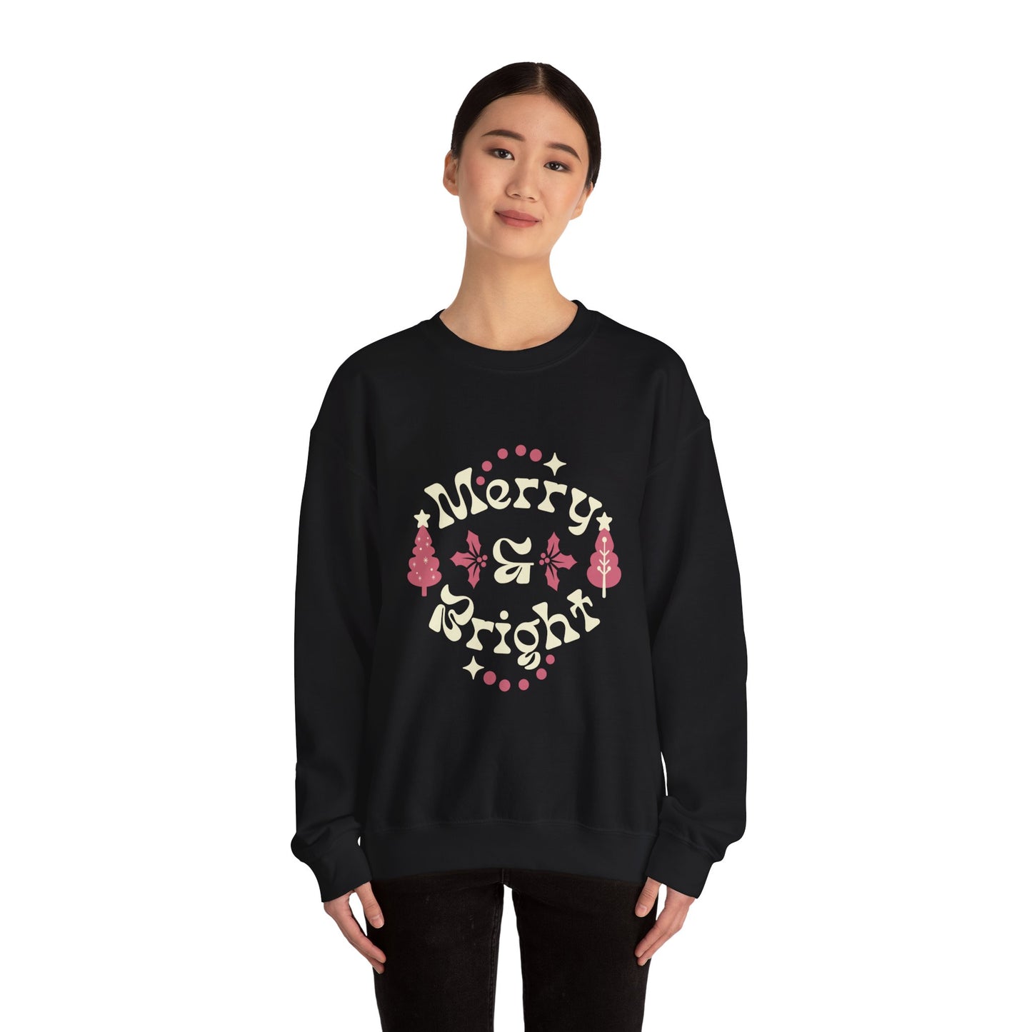 Merry and Bright Crewneck Sweatshirt